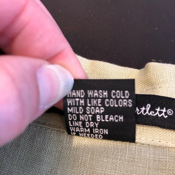 Alexandra Bartlett sage green pleated button down linen top size Extra Large XL - Picture 7 of 12